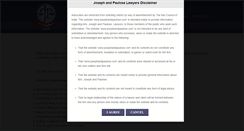 Desktop Screenshot of josephandpaulose.com